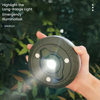 Camping String Light, 4 in 1 Outdoor String Light with 8 Lighting Modes(32Ft), for hiking, camping, and home decor